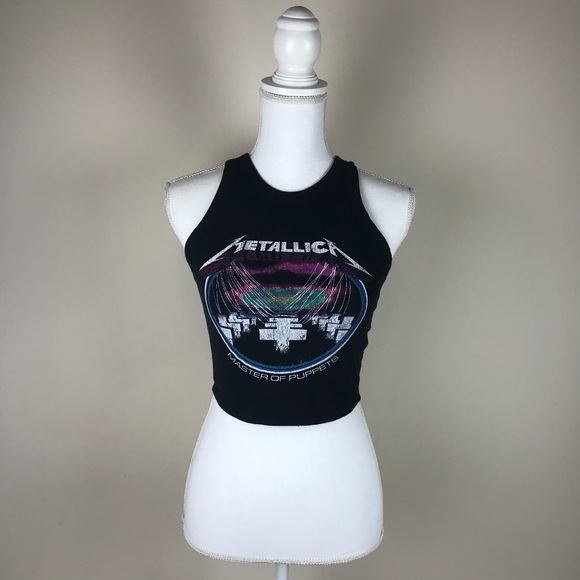 Bravado Tops - Metallica Master of the Puppets Crop Top
